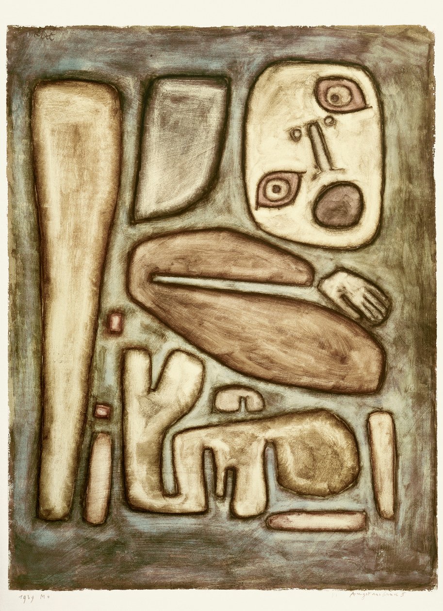 Wybuch strachu III, 1939. autorstwa Paul Klee