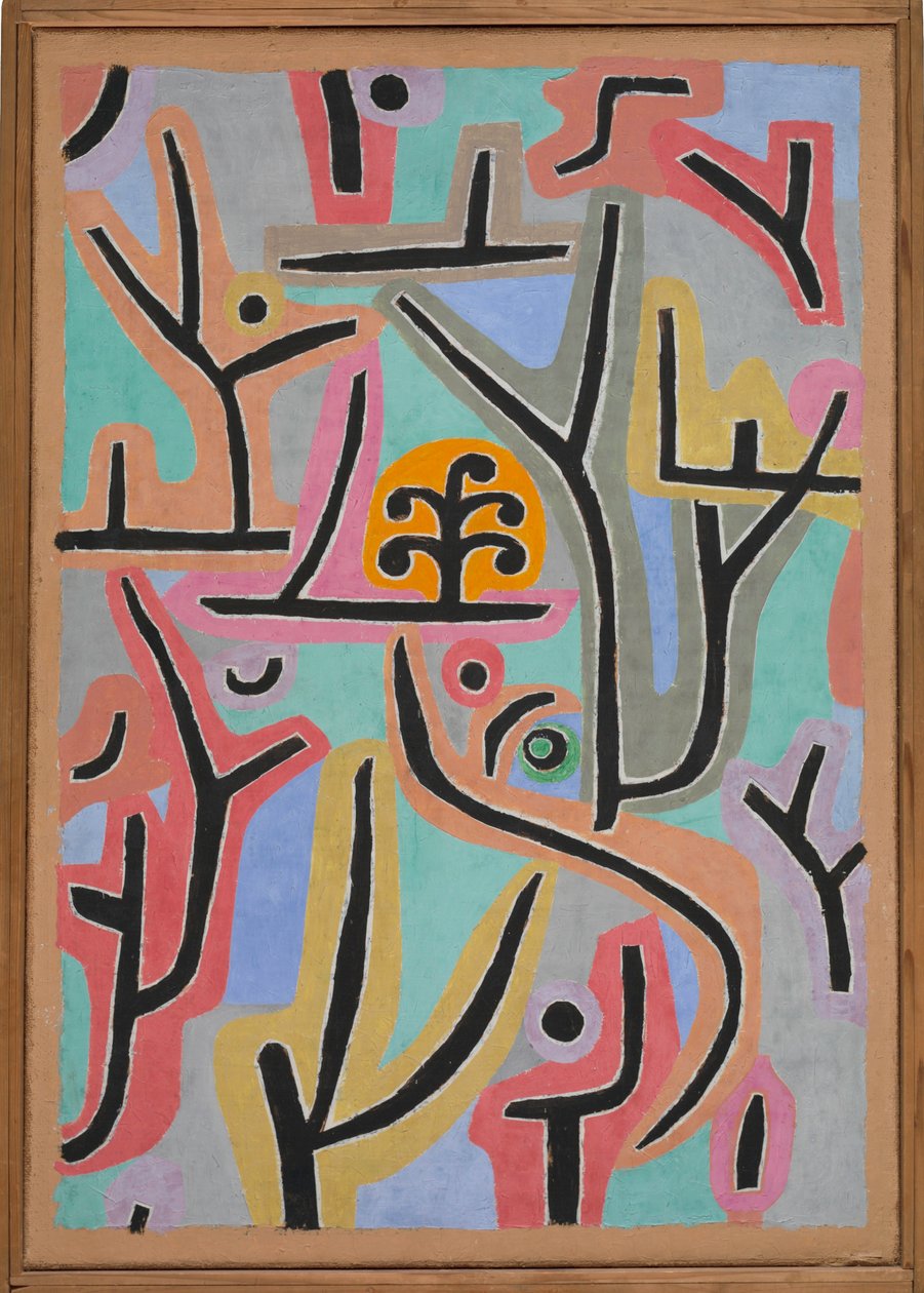Park w pobliżu Lu... autorstwa Paul Klee