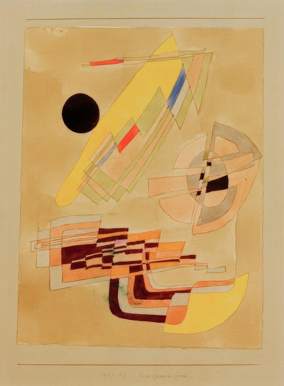 Physiognomische Genesis autorstwa Paul Klee