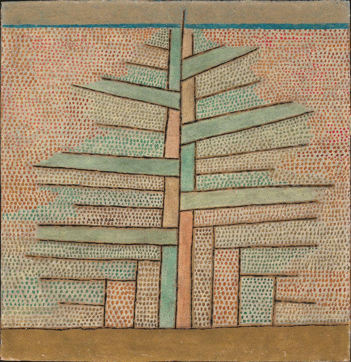 Sosna autorstwa Paul Klee