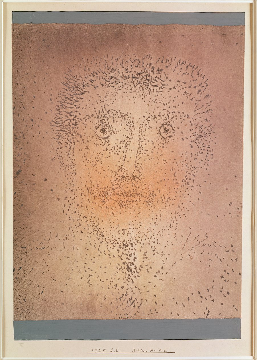 Portret pana A.L. autorstwa Paul Klee