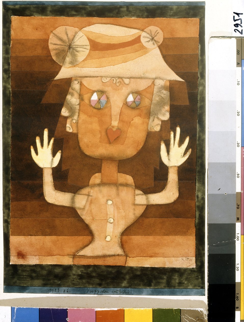 LALKA. Malarstwo Paula Klee (1879-1940) autorstwa Paul Klee