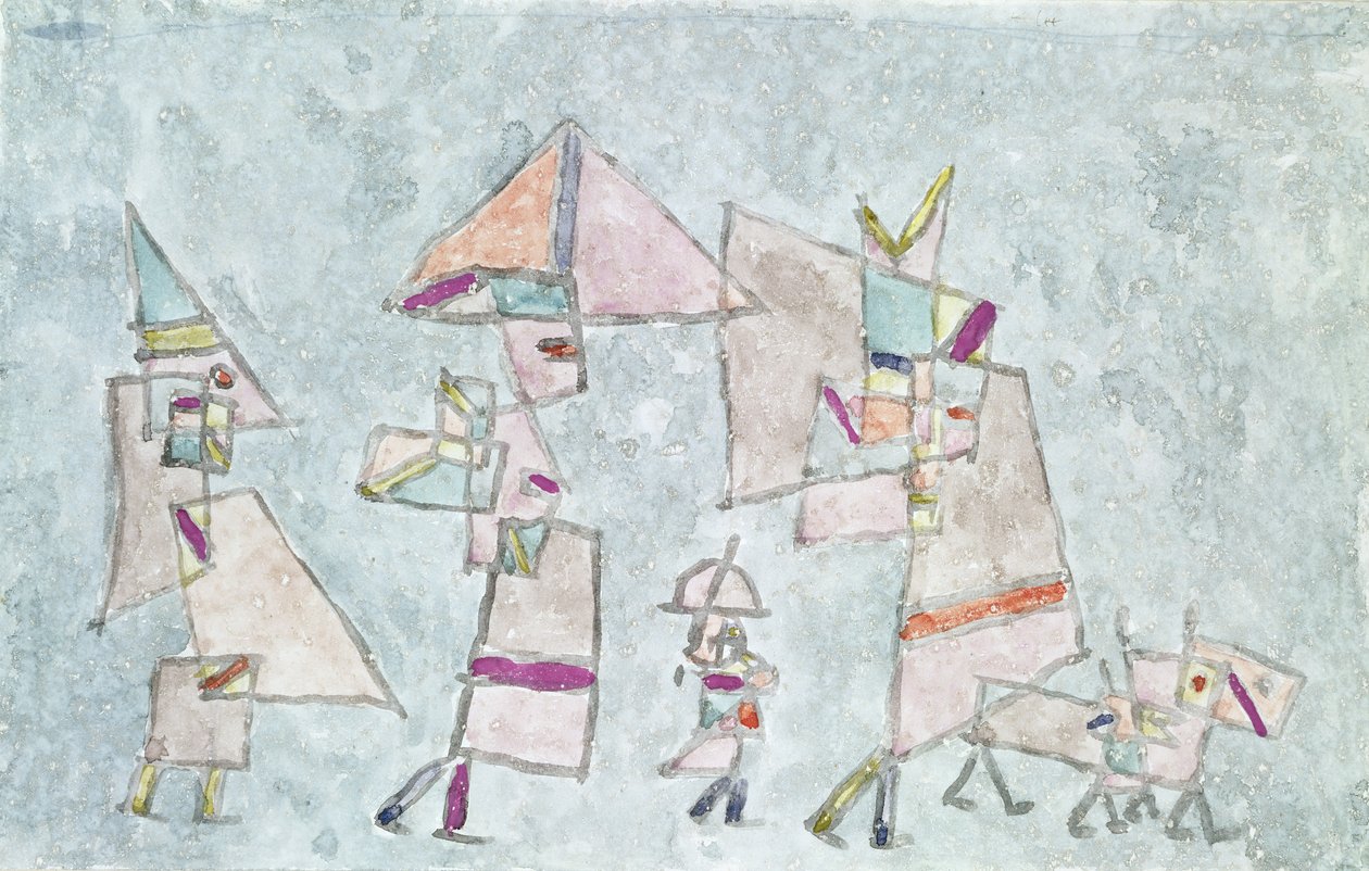 Promenada na Wschodzie autorstwa Paul Klee