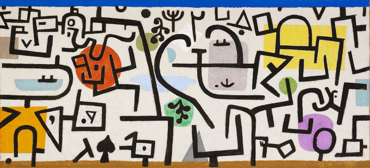 Rich Harbor Zdjęcie z podróży, 1938. autorstwa Paul Klee