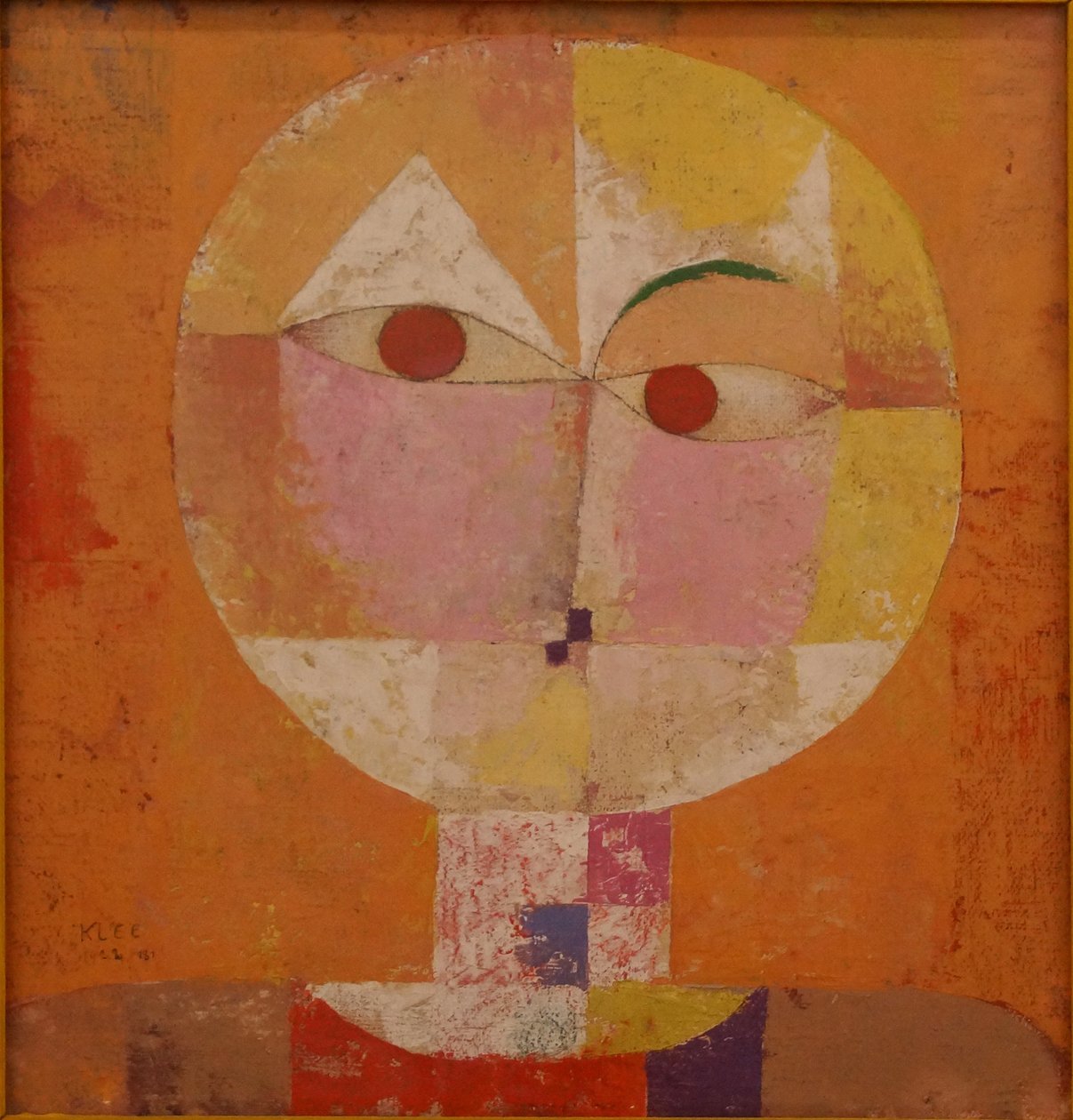 Senecio Baldgreisa. autorstwa Paul Klee