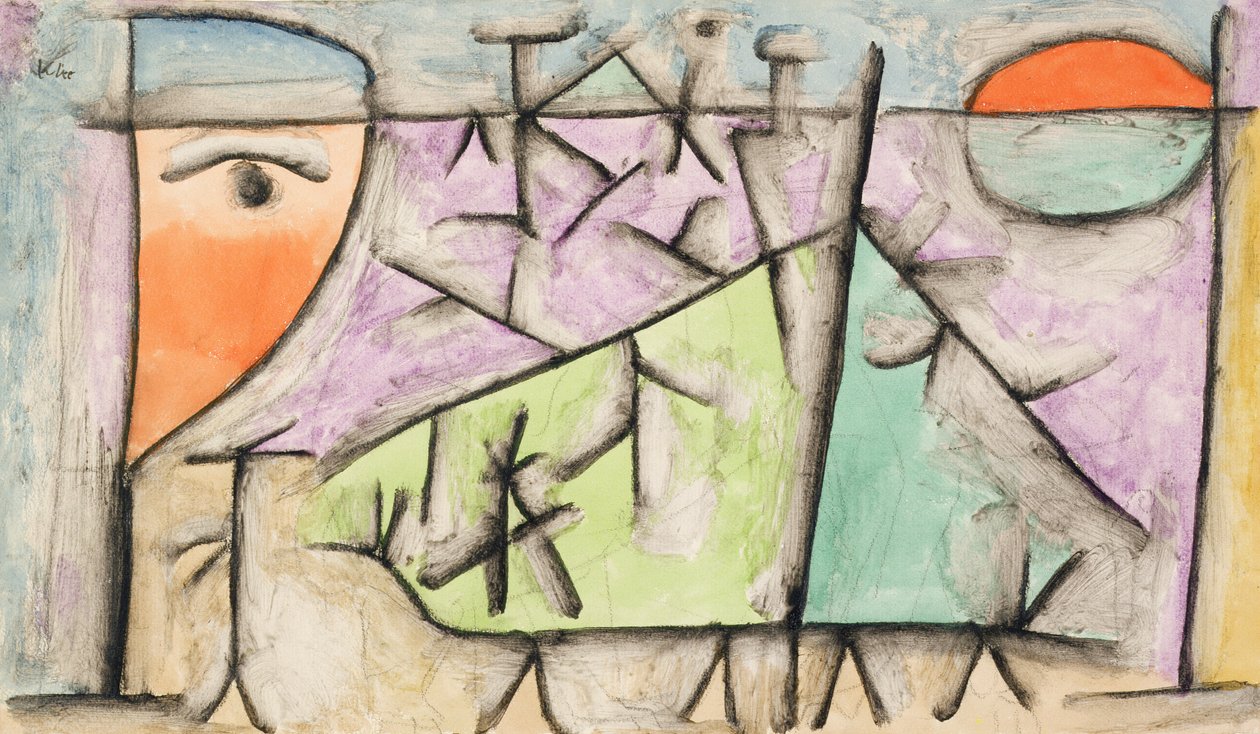 Inti chinkaykuy Pulaco autorstwa Paul Klee