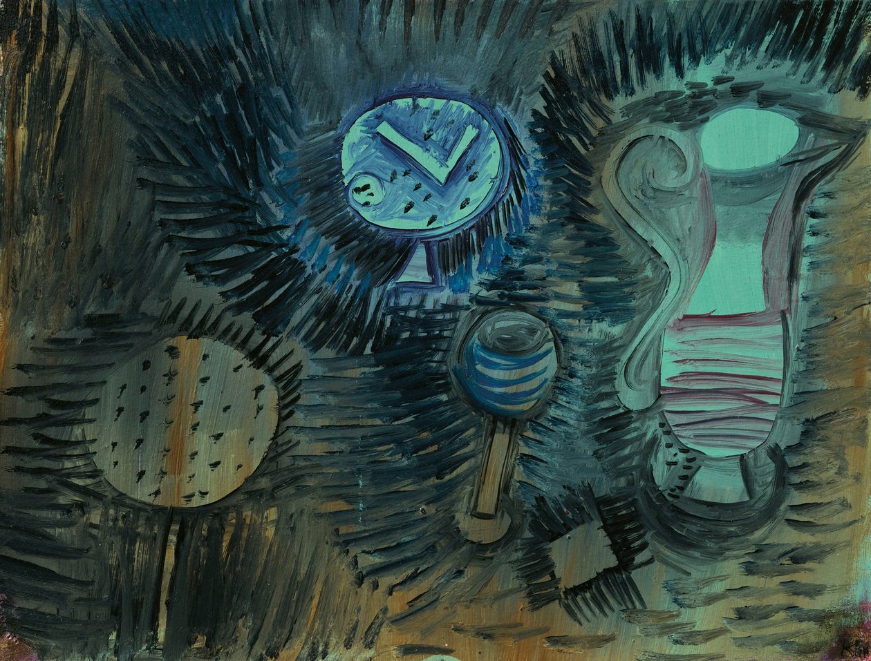 Martwa natura, 1924. autorstwa Paul Klee