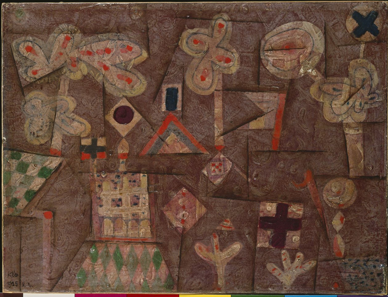 Piernikowy Dom autorstwa Paul Klee