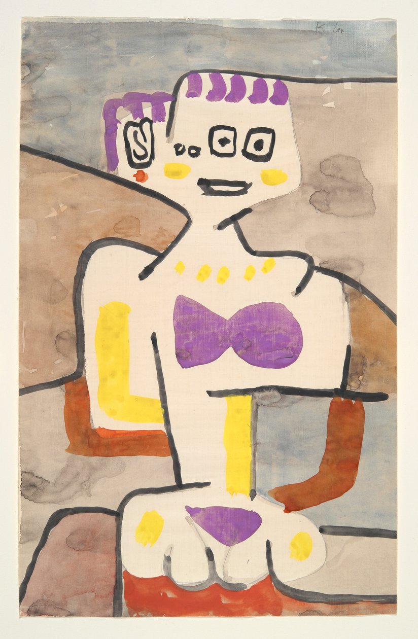 Dziewczyna z Północy autorstwa Paul Klee
