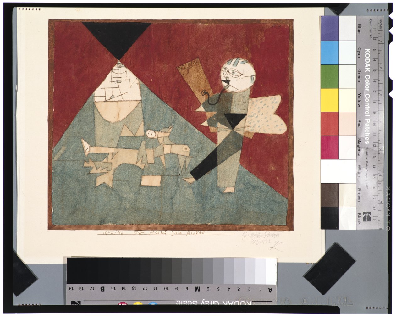 Marsz na szczyt autorstwa Paul Klee