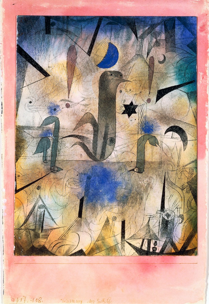 „Syreny łodzi” autorstwa Paul Klee