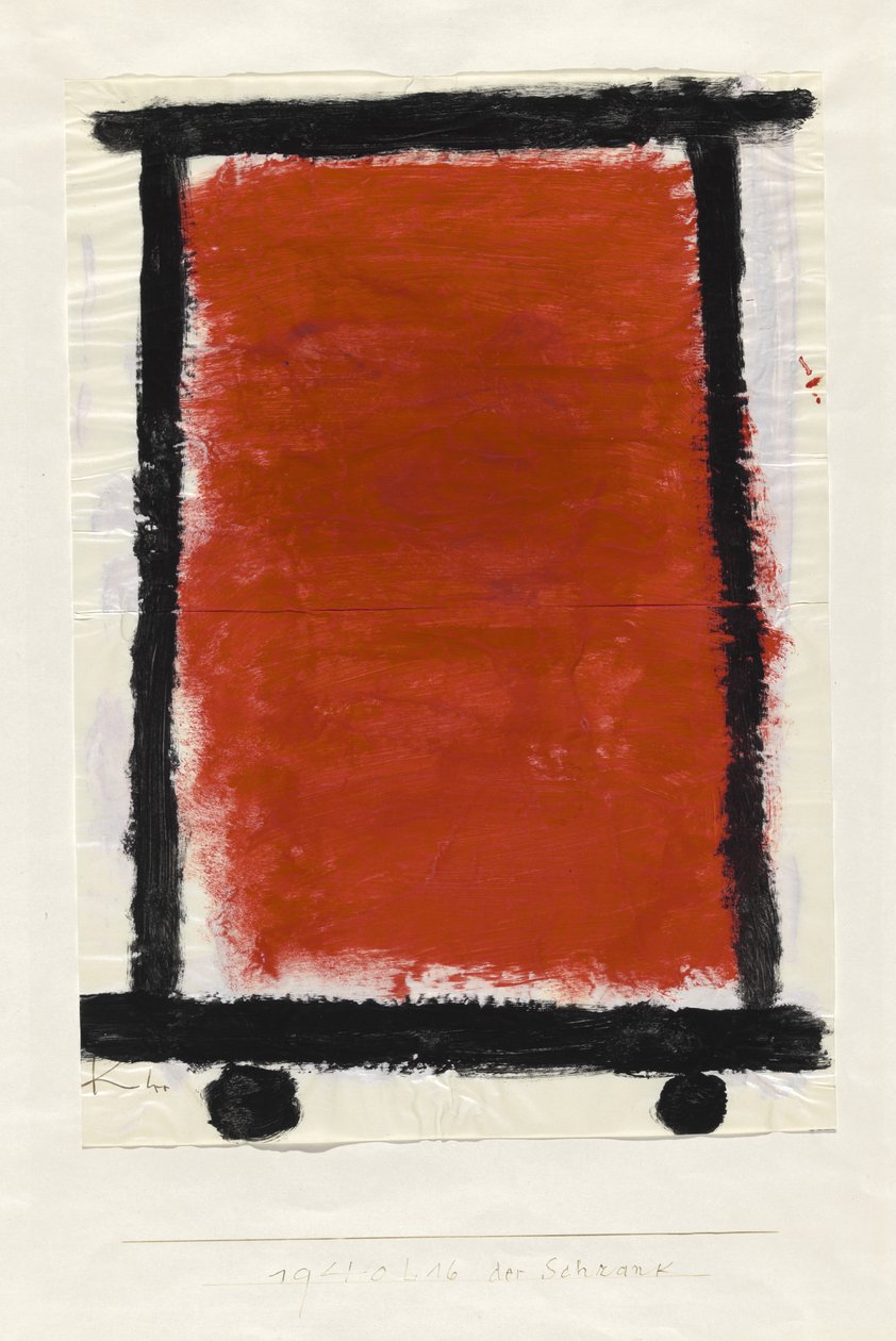 Kredens, 1940 autorstwa Paul Klee