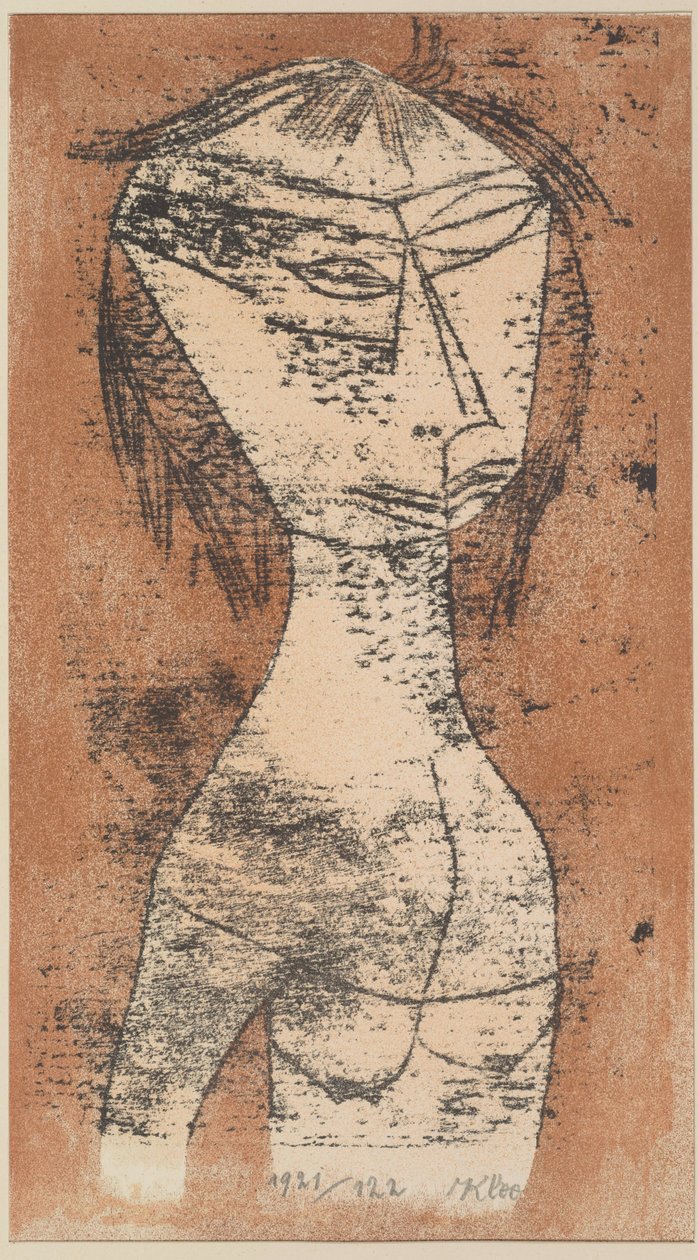 Święty wewnętrznego światła, 1921. autorstwa Paul Klee