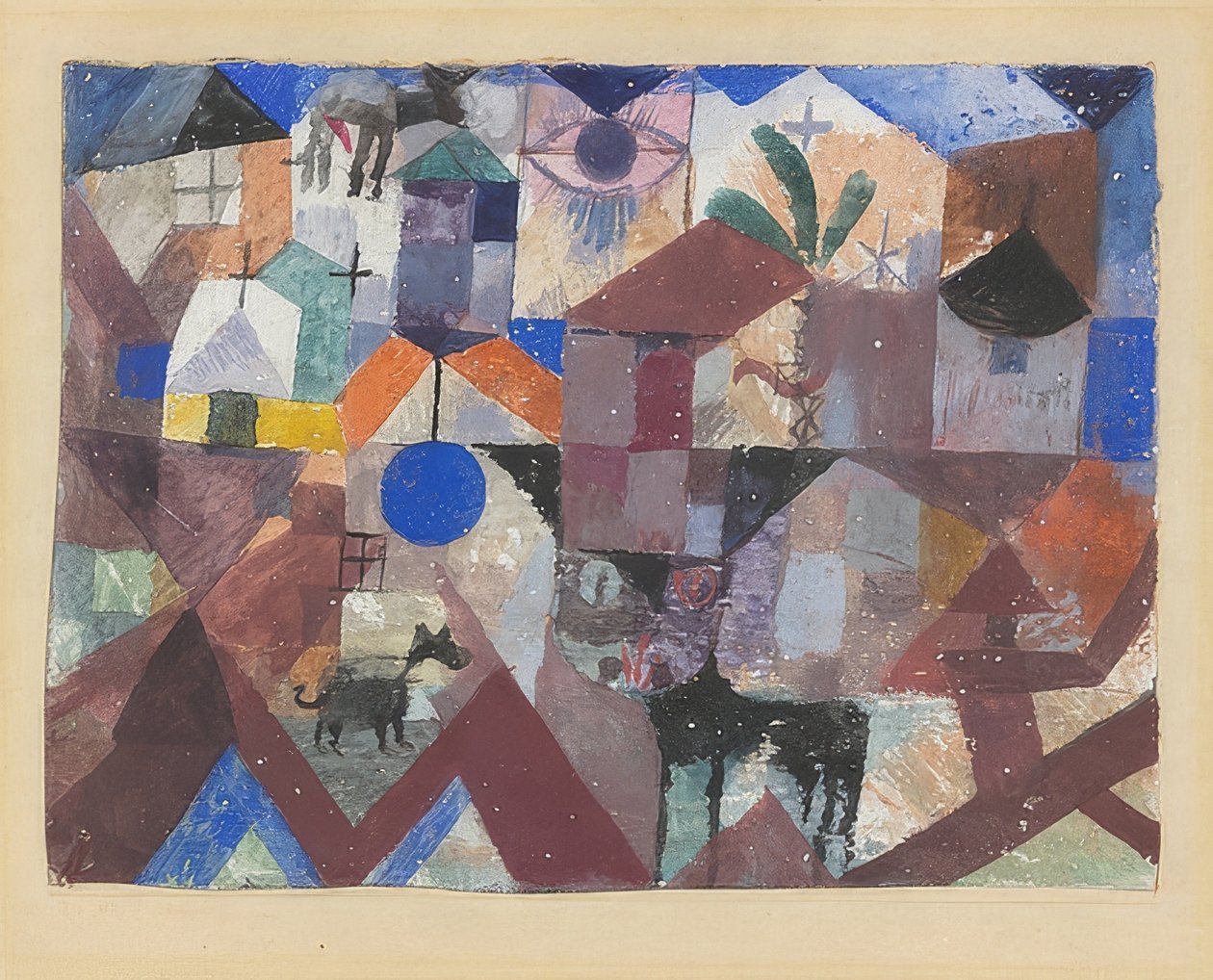 Ogród zoologiczny. 1918 autorstwa Paul Klee