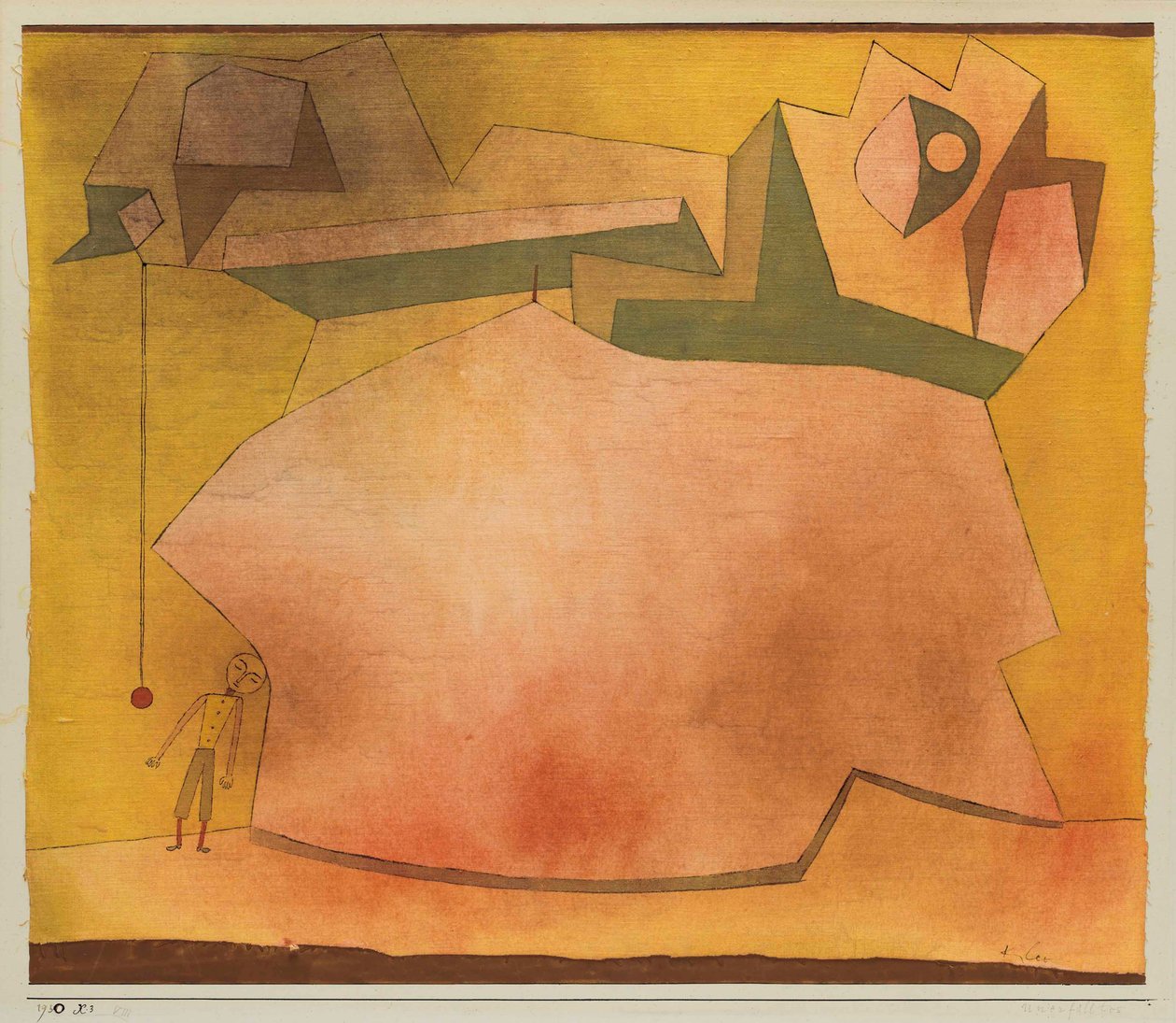 Niespełniony, 1930. autorstwa Paul Klee