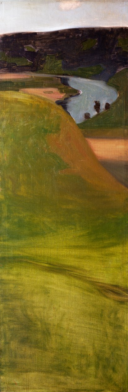 Bez tytułu (krajobraz Aare) autorstwa Paul Klee