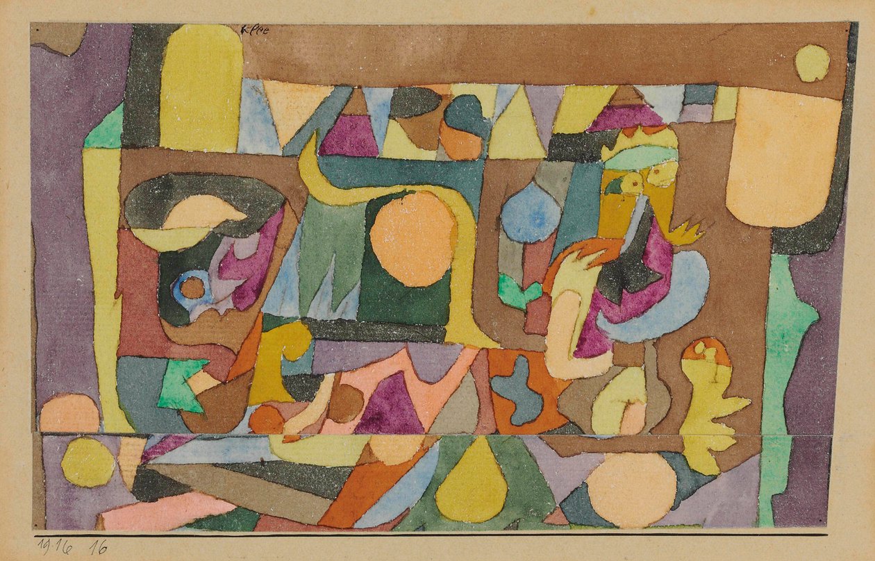 Warszawa, 1916. autorstwa Paul Klee