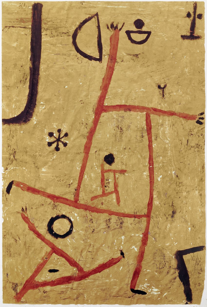 Z Konkretnymi Głowami autorstwa Paul Klee