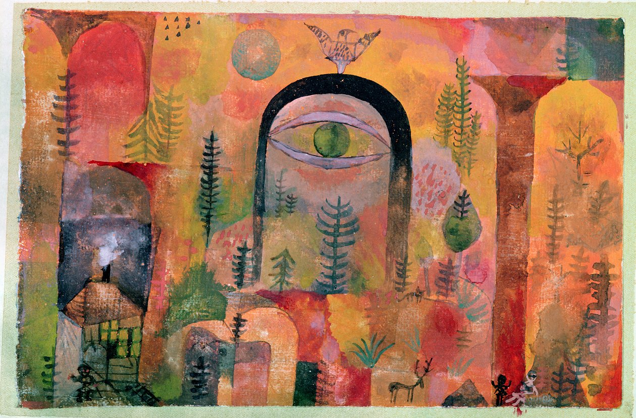 Z Orłem autorstwa Paul Klee