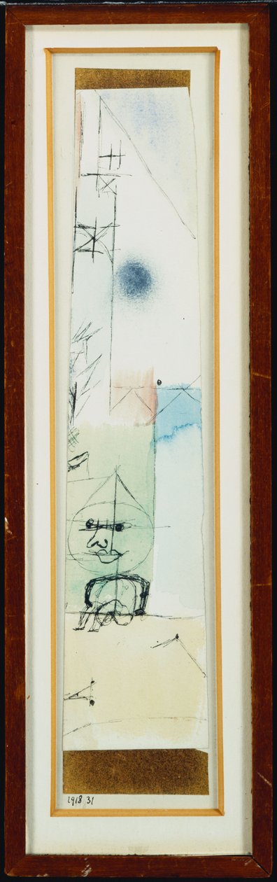 Młody Pierrot autorstwa Paul Klee