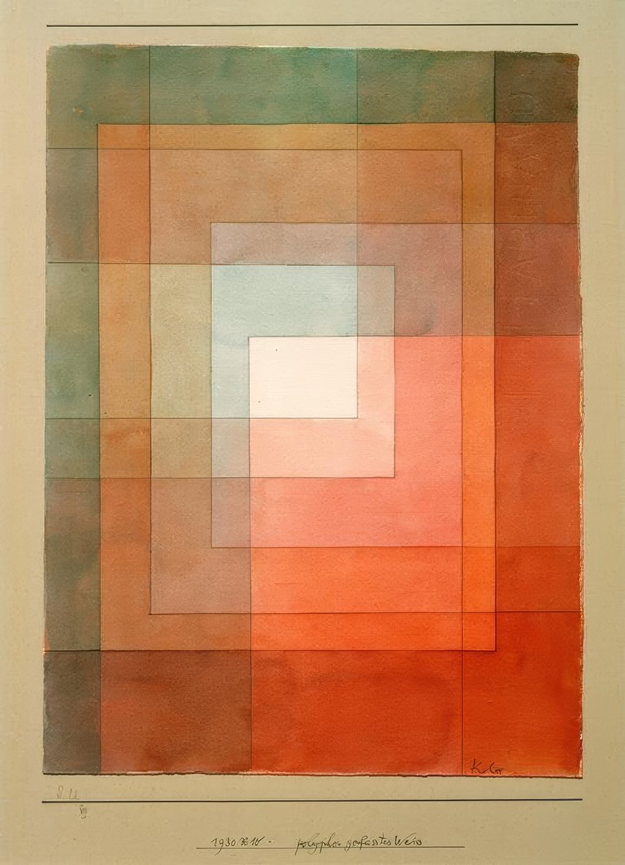 polifoniczny biały autorstwa Paul Klee