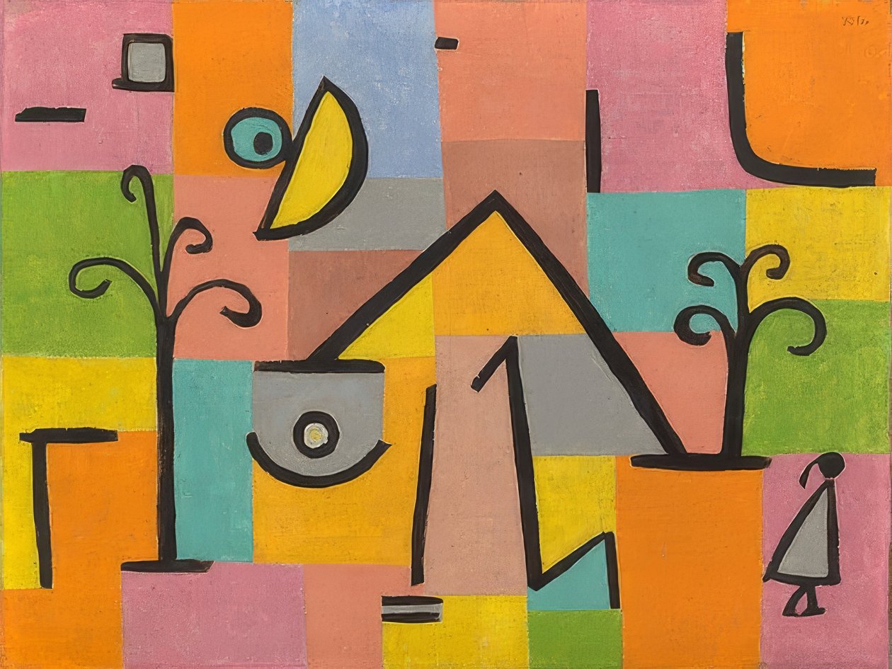 wschodnio-słodki. 1938 autorstwa Paul Klee