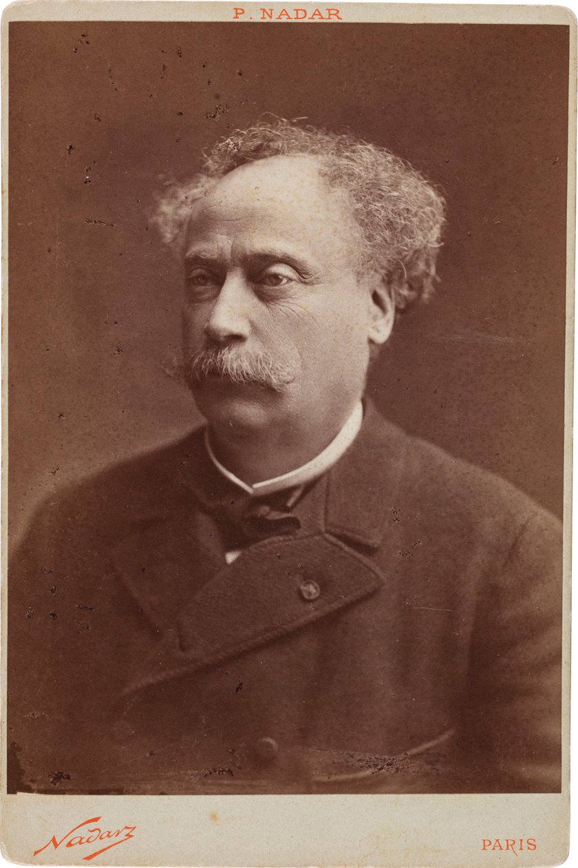 Aleksandra Dumasa, syn 1824-1895, ok. 1930 r. 1886. autorstwa Paul Nadar