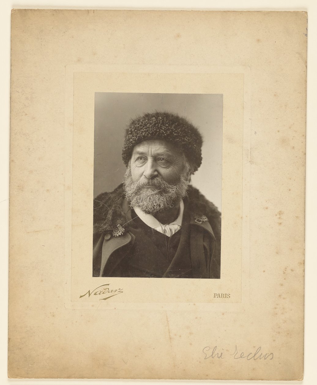 Élie [Élisèe] Reclus autorstwa Paul Nadar