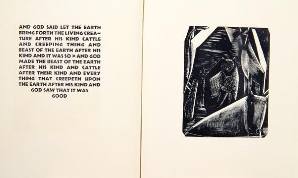 Stworzenia z Księgi Rodzaju autorstwa Paul Nash