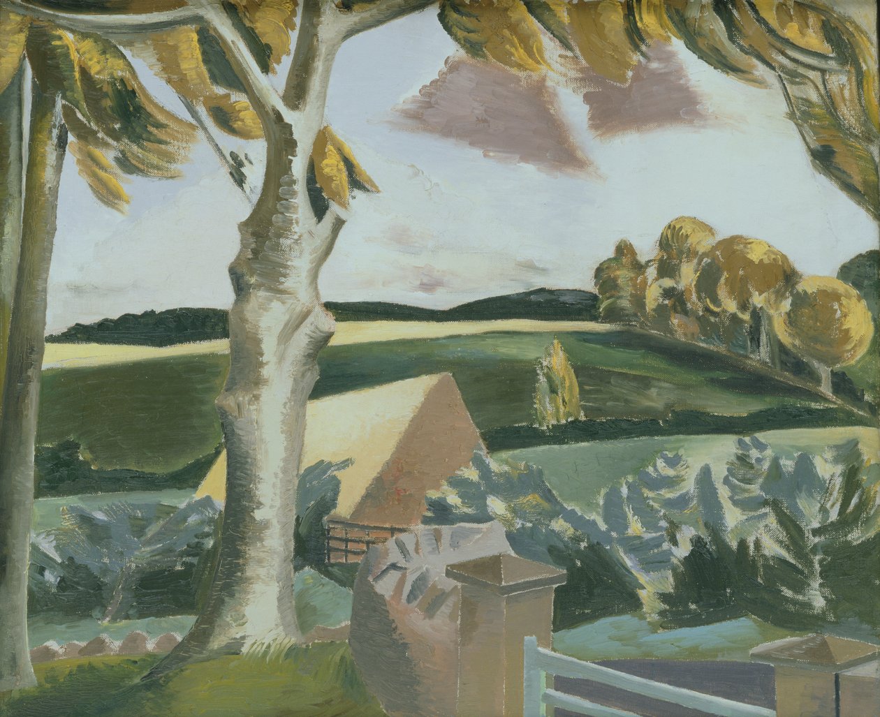 Krajobraz Cumberland autorstwa Paul Nash