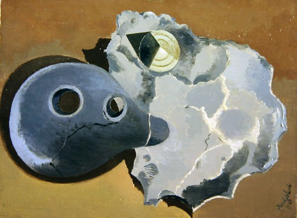 Spotkanie dwóch obiektów autorstwa Paul Nash