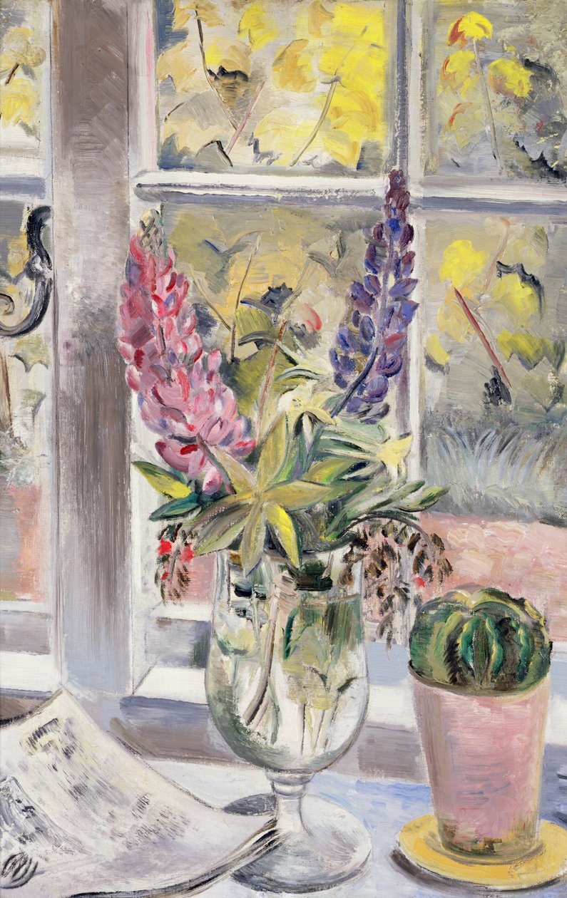 Łubin i Kaktus autorstwa Paul Nash