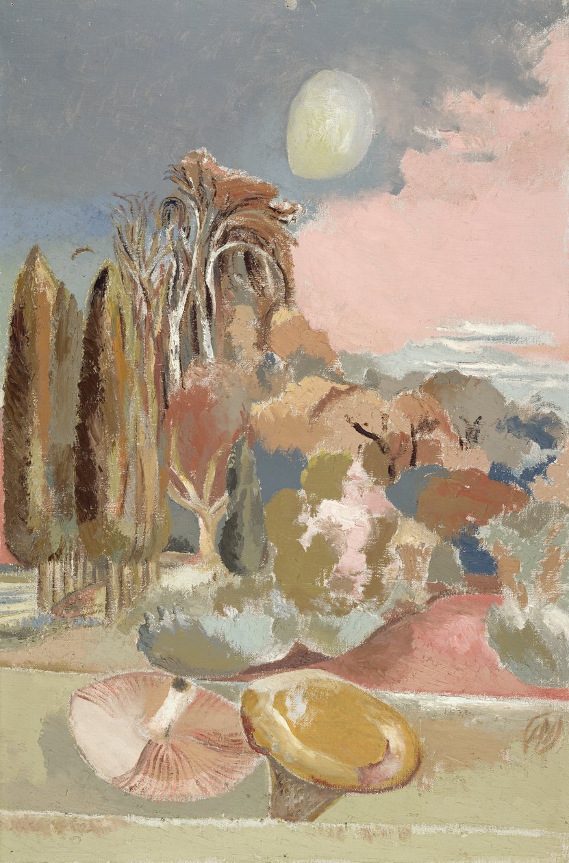 Listopadowy Księżyc autorstwa Paul Nash