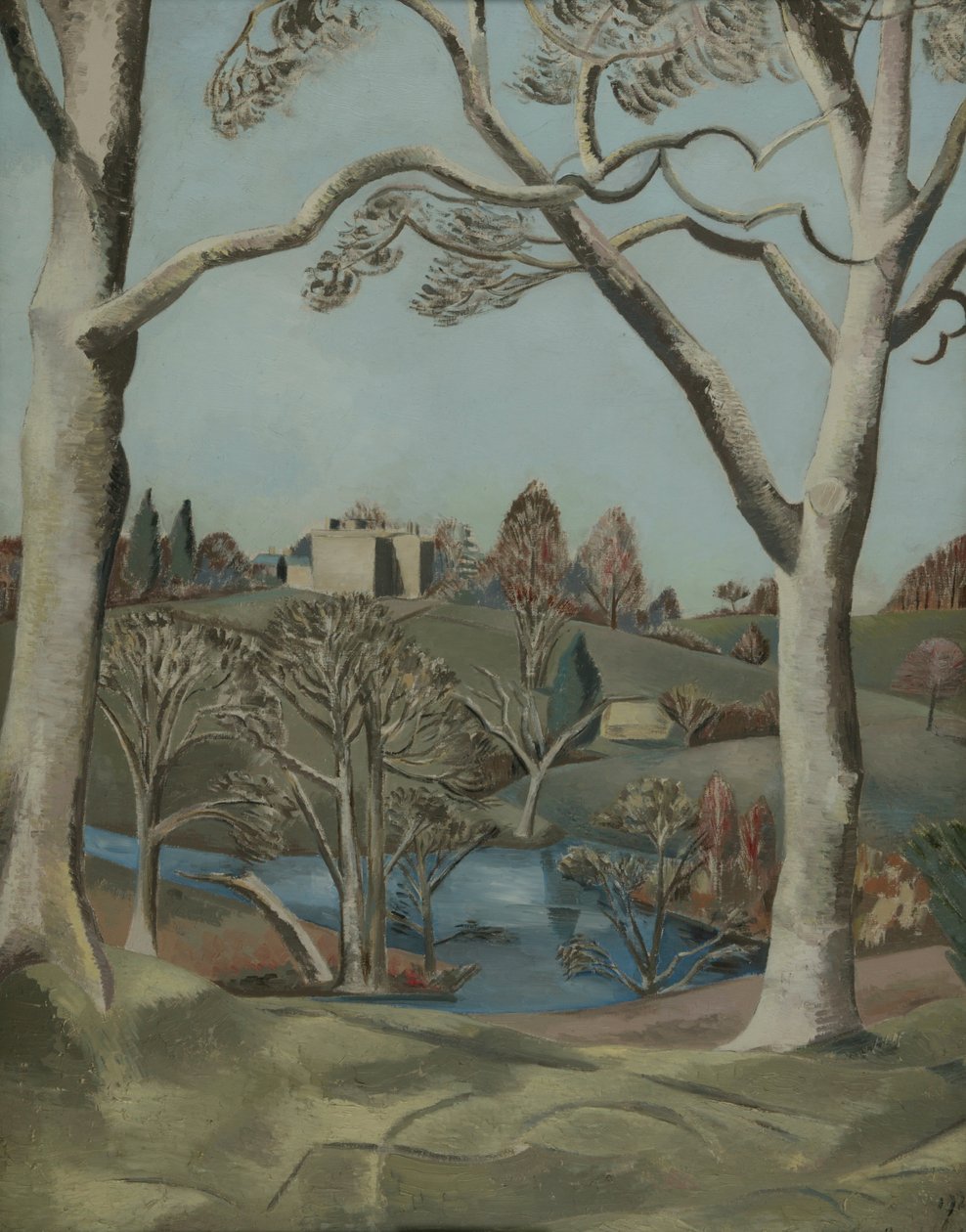 Sandling Park w hrabstwie Kent autorstwa Paul Nash