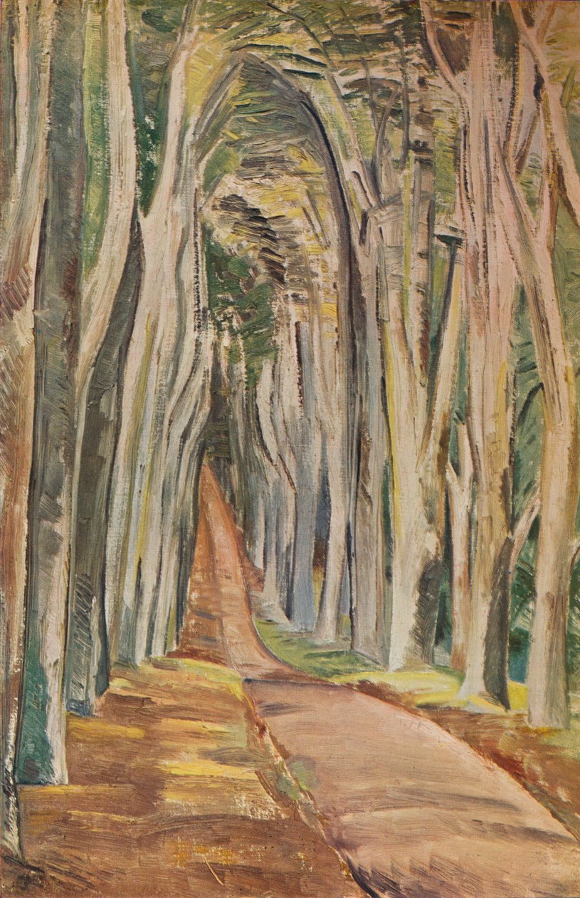 Las Savernake, 1935 autorstwa Paul Nash