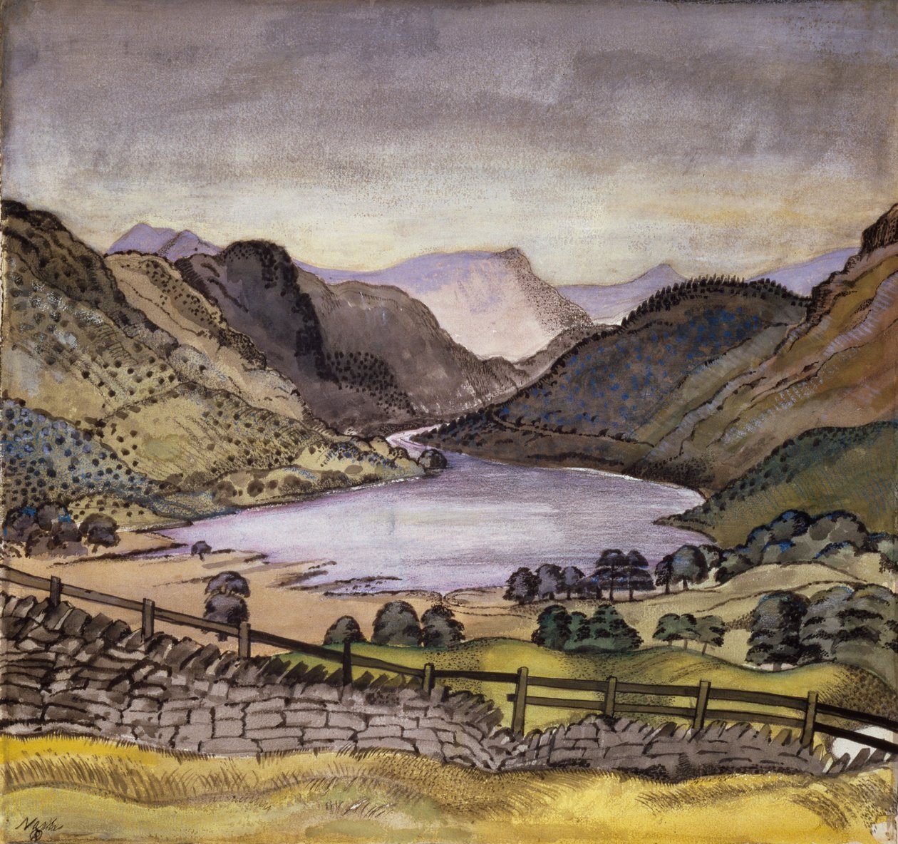 Thirlmere autorstwa Paul Nash