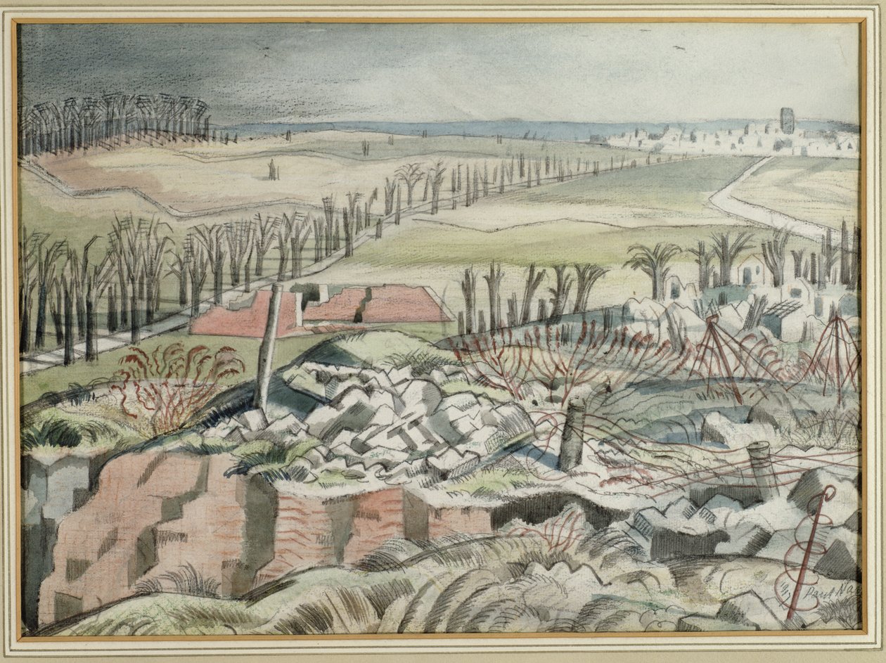 Vimy Ridge autorstwa Paul Nash