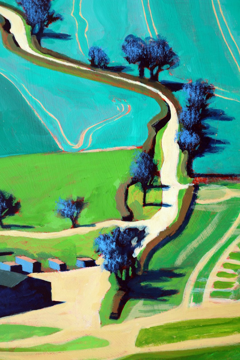 Country Lane Summer autorstwa Paul Powis