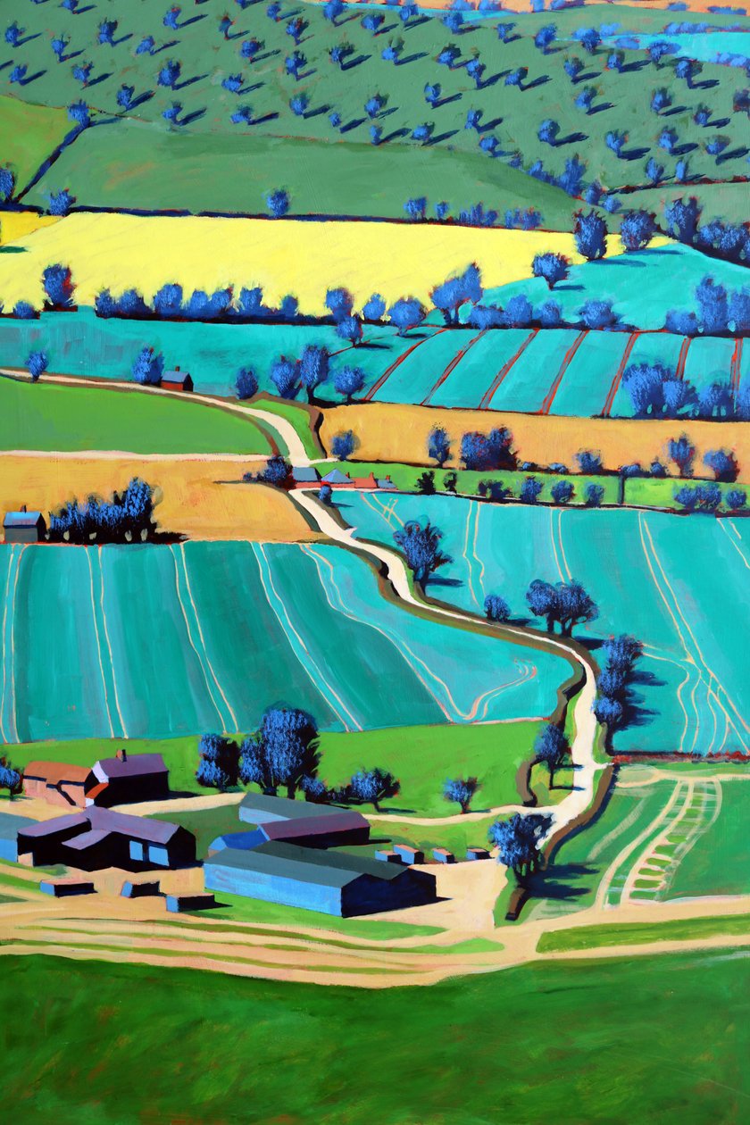 Country Lane Lato III autorstwa Paul Powis