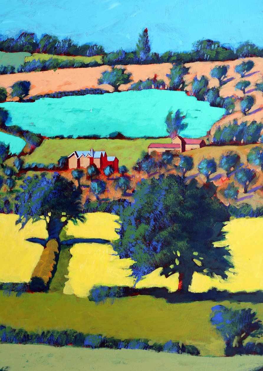 W kierunku Ledbury autorstwa Paul Powis