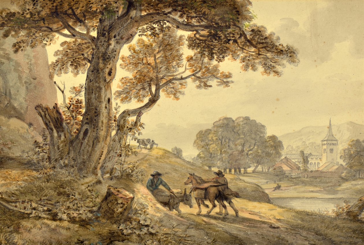 Krajobraz autorstwa Paul Sandby