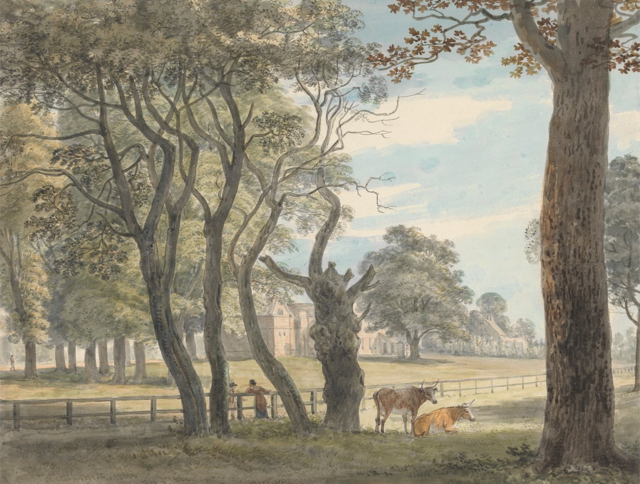 Magazyn prochu strzelniczego, Hyde Park autorstwa Paul Sandby