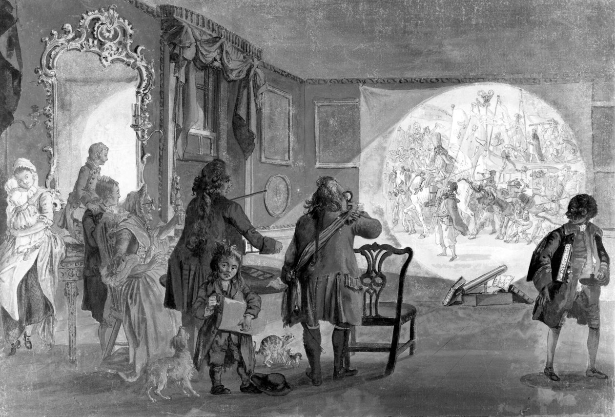 Magiczna Latarnia autorstwa Paul Sandby