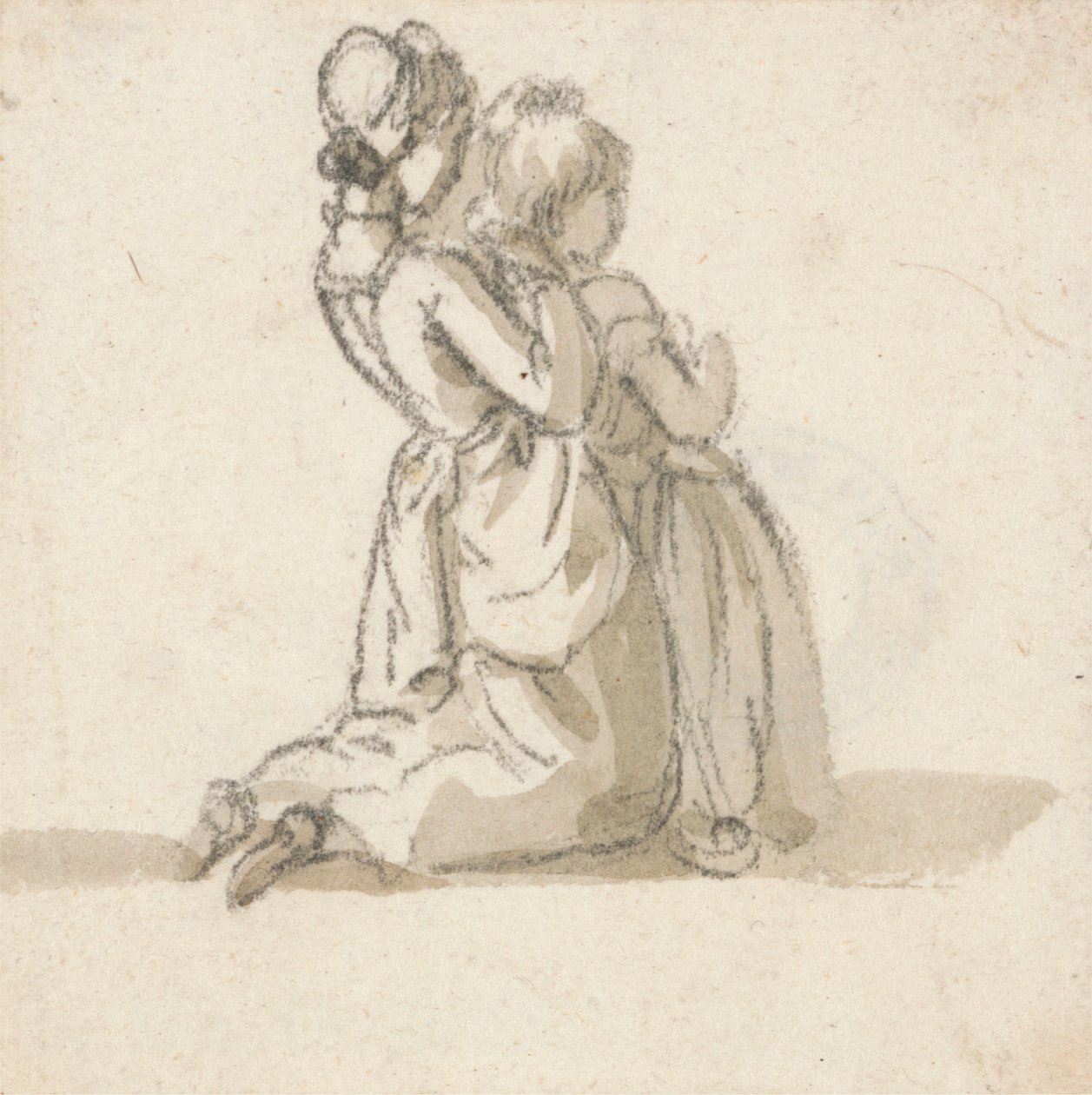 Toaleta autorstwa Paul Sandby