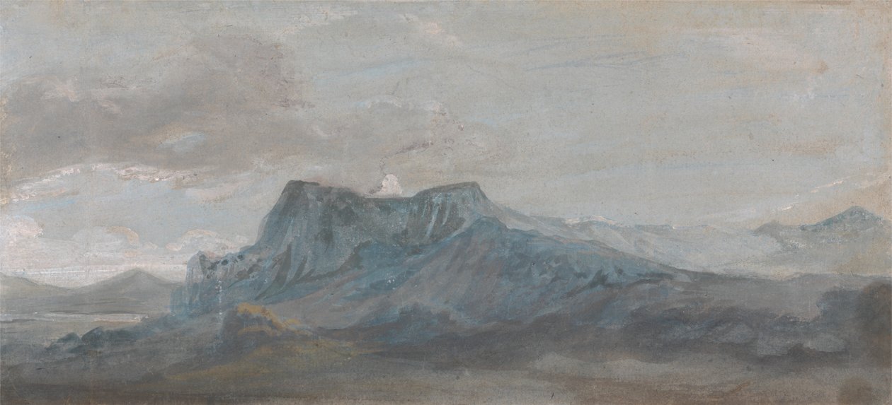 Walijskie badanie górskie autorstwa Paul Sandby