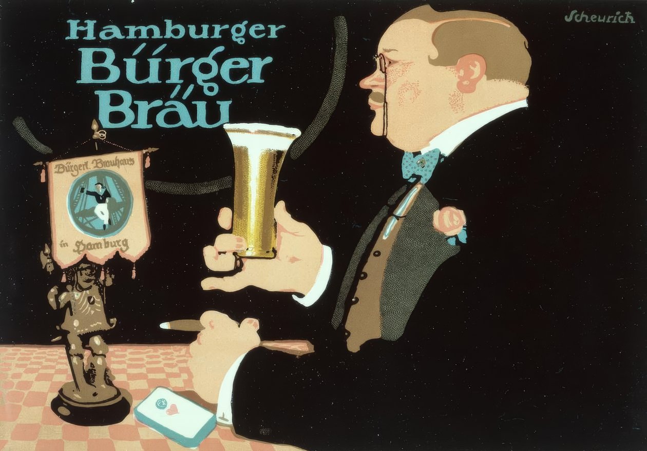 Hamburger Bürger Bräu autorstwa Paul Scheurich