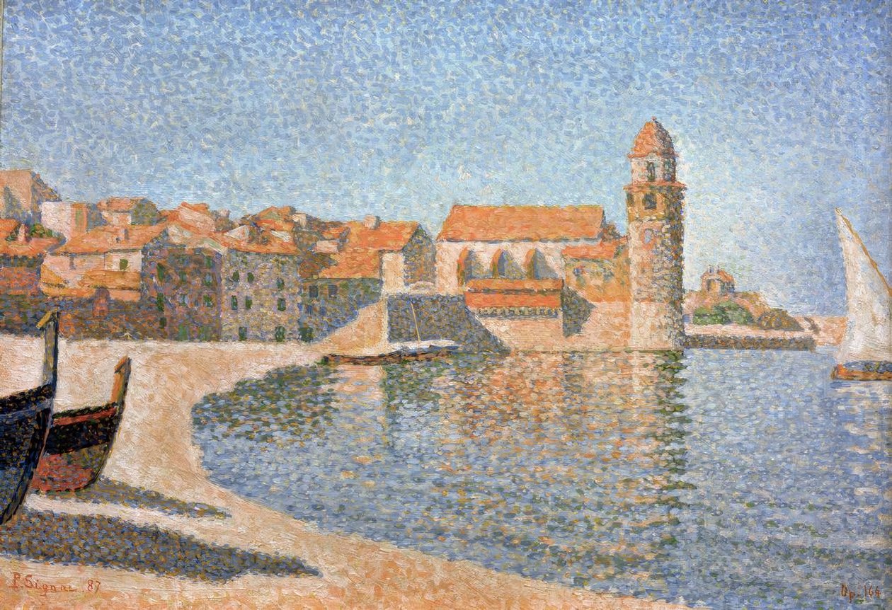 Widok Collioure autorstwa Paul Signac