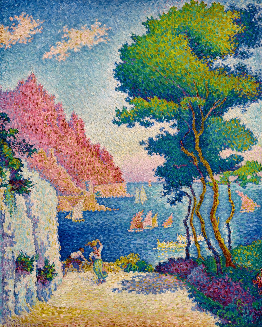 Capo di Noli, bei Genua autorstwa Paul Signac