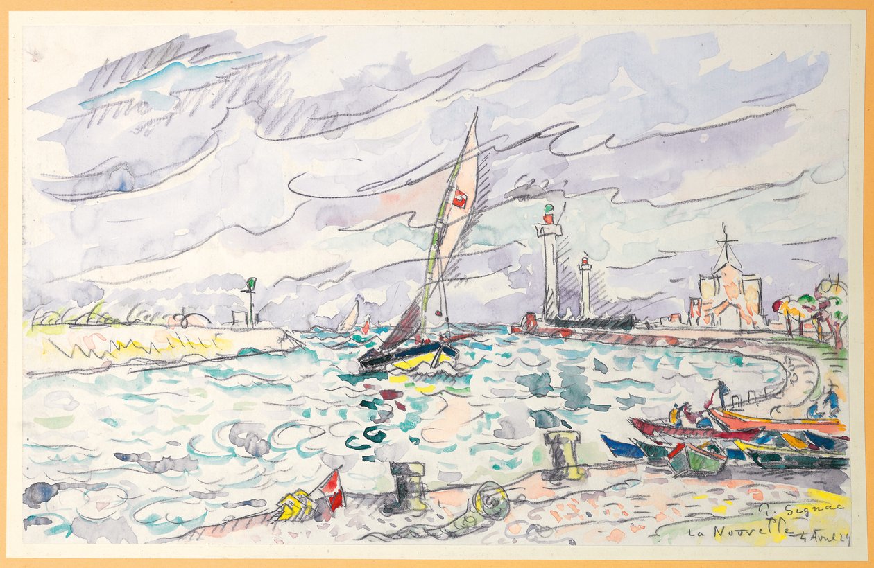 Ciboure, Saint-Jean-de-Luz, 1920 autorstwa Paul Signac