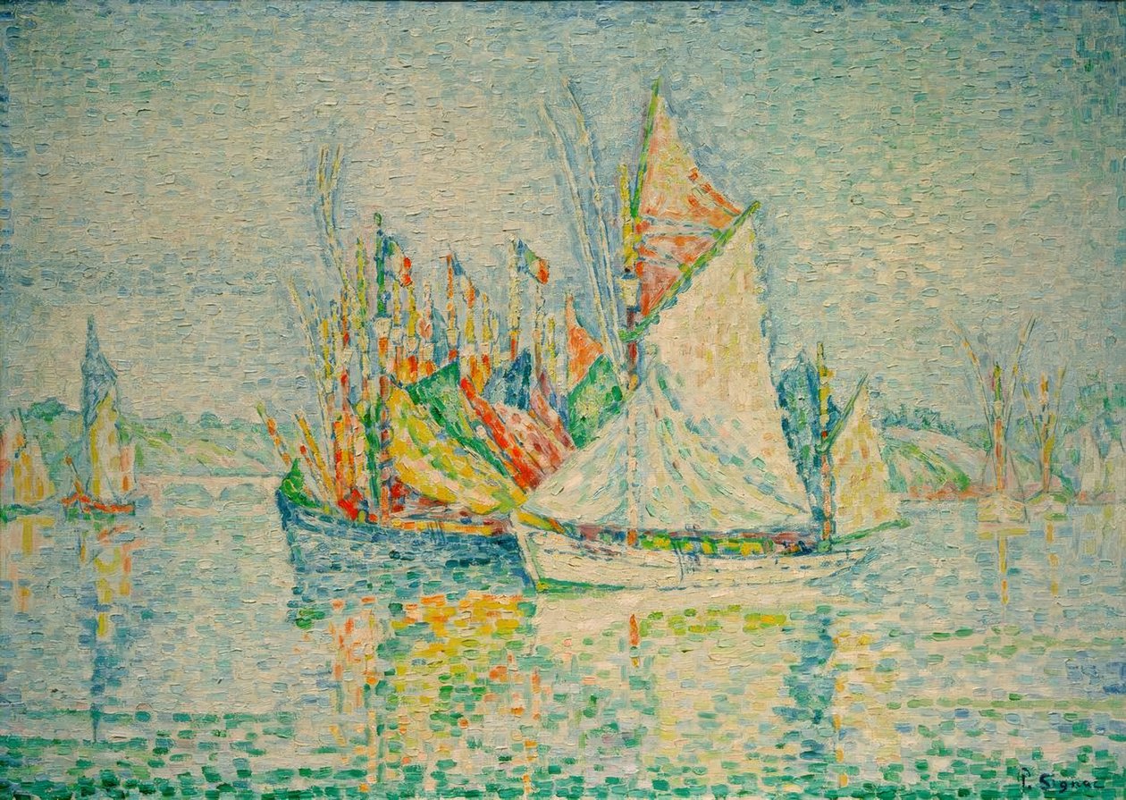 Concarneau (Port) autorstwa Paul Signac